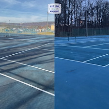 High-Schools-Tennis-Court-Looks-Brand-New 0