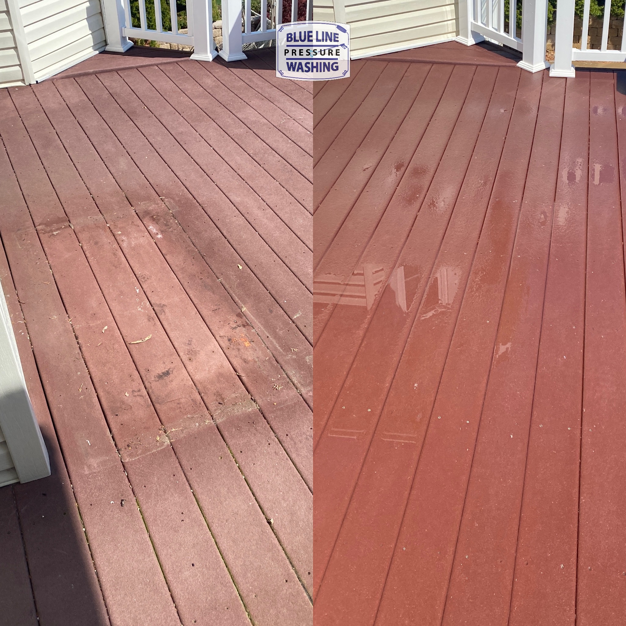 Revitalized Composite Deck: Striking Transformation in Martinsburg